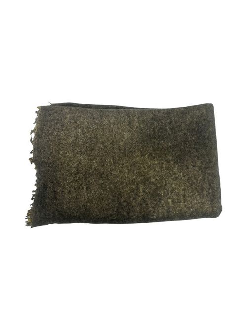 sciarpa donna sfumata militare e giallo Alessandro Aste | FELTED-SPRYARTGOLD